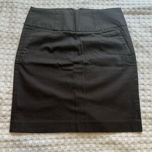 Banana republic grey gray pencil skirt with pockets